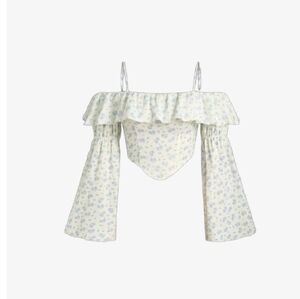 Cider Floral Off-Shoulder Top